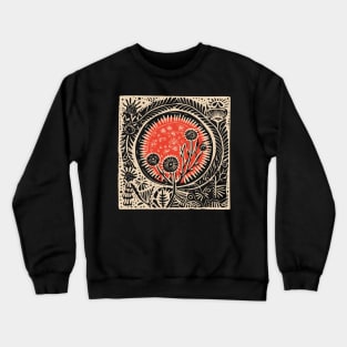 Lino Cut Flowers Crewneck Sweatshirt